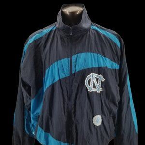 Vintage Pro Player NC Tarheels Coat  Jacket mens Size XL